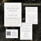 Moderne Schwarz-Weiß-Typografie Programm