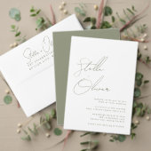 Elegante Rustic Terracotta Calligraphy Address (Personalisieren Sie die Kollektion dieses unabhängigen Creators. Test)