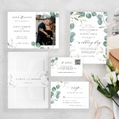 Eukalyptus - schlichte, minimalistische Hochzeit d Save The Date