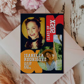 Modern High School Graduation Invitation Einladung