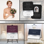 Couture Mulberry Braut-Boutique-Trunkshow Einladung