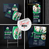 Moderne Haushaltshilfe Reinigung Haus Janitorial Flyer