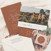 Modern Minimal Feliz Navidad Spanisch Weihnachten