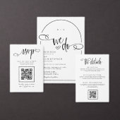 Moderne handgeschriebene Hochzeitsschrift Einladung (Personalisiere diese Kollektion eines unabhängigen Creators.)