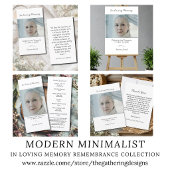 In Loving Memory Einfaches Foto-Trauer-Flat-Progra Programm