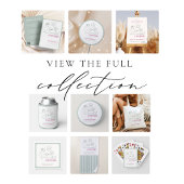 Moderner Nautic Cowgirl Junggeselinnen-Abschied Runder Aufkleber