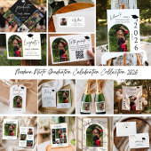 Graduation Tip Card QR Code Money Gift Begleitkarte