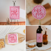 Kaufen Sie die Braut einen Drink Bachelorette Butt Button