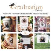 Rückgabeadresse für Pink-Graduate-Silhouette