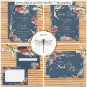 Moderne romantische Hochzeit am Blauen Garten Save The Date