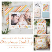 Jolly and Bright Chic Christmas Seidenpapier