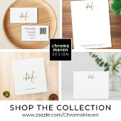 Elegantes, modernes White Lavender Script Monogram Mousepad