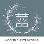 Moderne Tischnummer & Menü