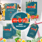 Mom-osa Baby Shower Welcome Sign Poster