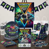 Monster Truck Shark Birthday Napkins Serviette