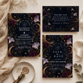 Düster Hochzeit Himmlisch Save The Date