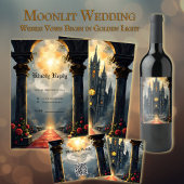 Moonlit Aisle of Eternal Vows –Gothic Wedding Gate Pappteller