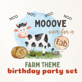 Umzug über Barnyard-Bevorzugungsbox Geschenkschachtel