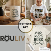 Retro Groovy Hippie Flowers & Hearts Custom Mother Case-Mate iPhone Hülle