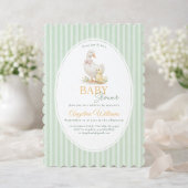 Enclosure Card Baby shower Diaper Raffle. Begleitkarte