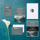 Bergmagic-Initialen Runder Aufkleber (Personalisiere diese Kollektion eines unabhängigen Creators.)