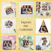 Mausfamilie am Esstisch Schürze