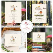 Insekten Pilz-Wald-Natur Kinderdusche Pappteller