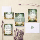 Mystic Forrest Meadow Magic Save The Date (Personalisiere diese Kollektion eines unabhängigen Creators.)
