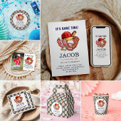 Navy Blue Baseball Kindergeburtstag Party Pappbecher