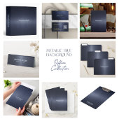 Luxus Navy Blau Glitter Visitenkarte
