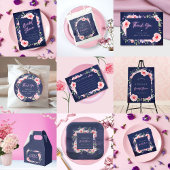 Lebhaftes rosafarbenes und Lila Neonfarben-Brautpa Runder Aufkleber