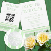 Preppy Stripes Golfball