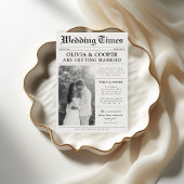 QR Code UAWG Details Zeitung Hochzeit Einladung