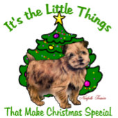 Norfolk Terrier Christmas Geschenke Feiertagskarte
