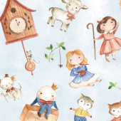 Kinderzimmer-Rhyme-Bücher für Kinder Begleitkarte