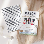 O-Fish-ally One Fishing Birthday Party Pappteller