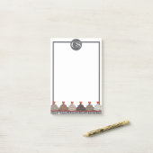 Collection of cupcakes post-it klebezettel (Auf Schreibtisch)