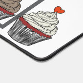 Collection of cupcakes schreibtischunterlage (Ecke)