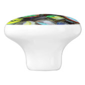 Collection of Glass Marbles Keramikknauf (Seitenansicht)