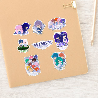 Collection Of Wingz Stickers - Sheet 3 Aufkleber