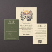 Offroad Canyon Couple Wedding Einladung (Personalisiere diese Kollektion eines unabhängigen Creators.)