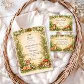 Oh Deer Woodland Diapper Raffle Begleitkarte