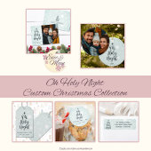 Oh Heilige Nacht Gewöhliches religiöses Foto Weihn Magnet