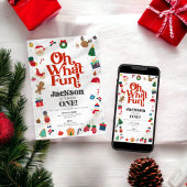 Oh, was Spaß Weihnachten Geburtstag Untersetzer