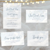 Cloud Nine Elegante Modernes Brautparty Konfetti