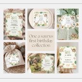 Ein Saurus 1. Geburtstagspapier Napkin Serviette