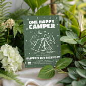 Groovy One Happy Camper Geburtstag Servietten
