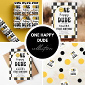 One Happy Dude 1. Geburtstag Konfetti
