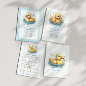 One Lucky Duck First Birthday Party Pappteller
