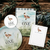 One Lucky Duck Classic Boy 1. Geburtstag Geschenkpapier